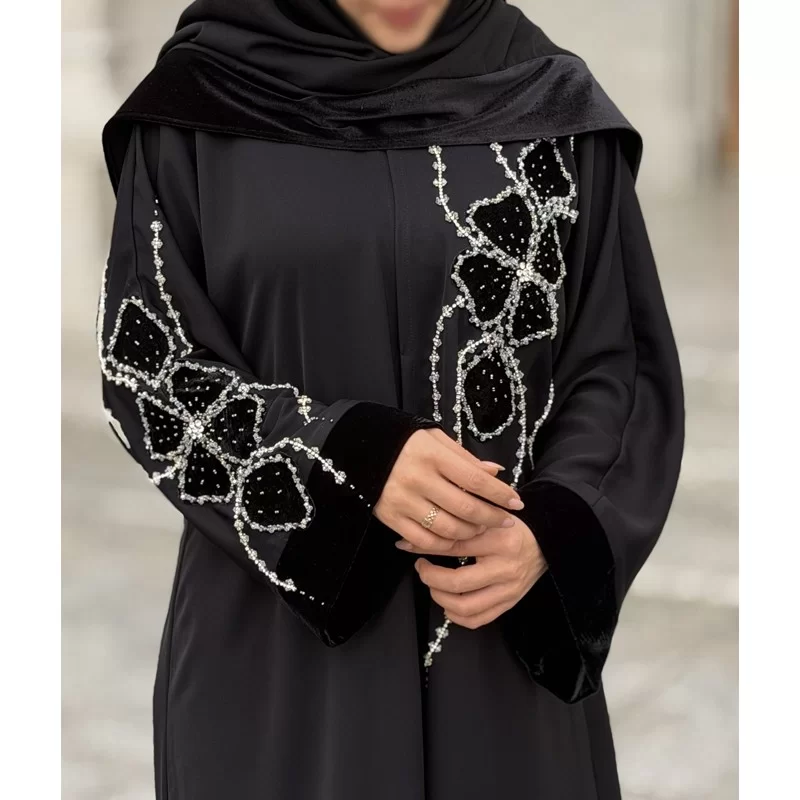 مانتو عبایی طرح پرنسا