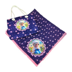 ست کیف و روسری دخترانه مدل اسما