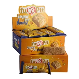 کنجدبار عسلی 50 گرمی بسته 20 عددی