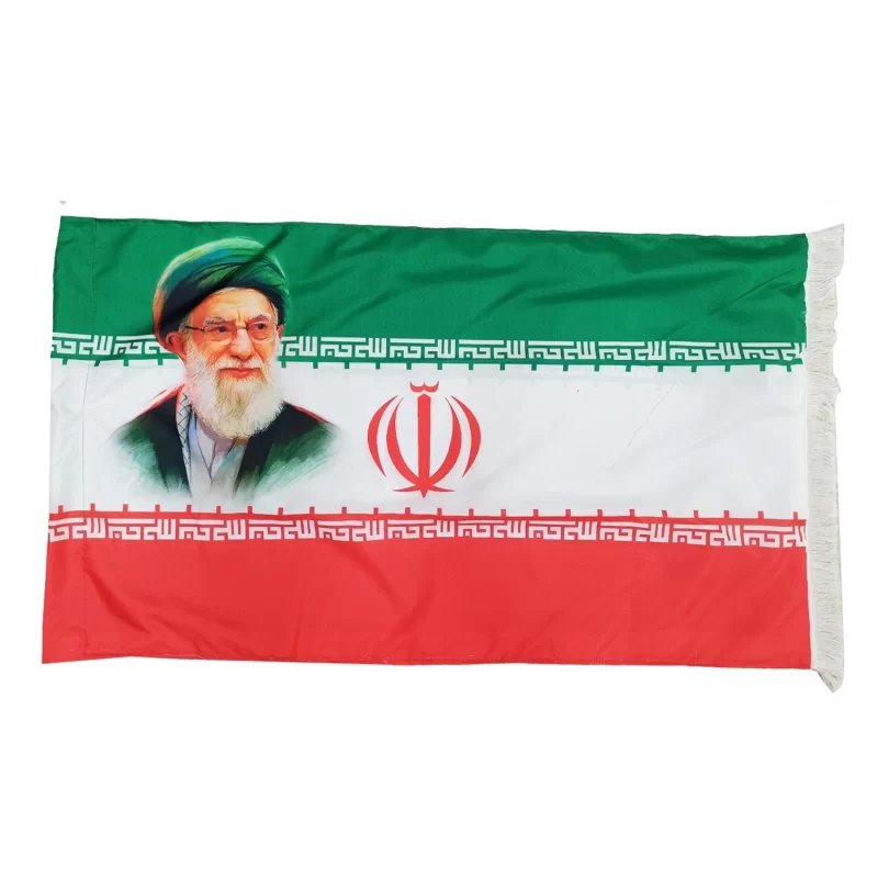 پرچم ایران طرح رهبر شهید و رهبر جدید