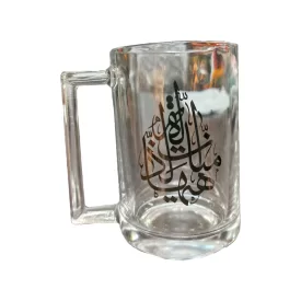 لیوان شیشه ای طرح هیهات من الذله