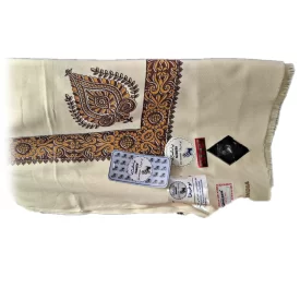 چفیه یمنی وارداتی کرمی کد 02