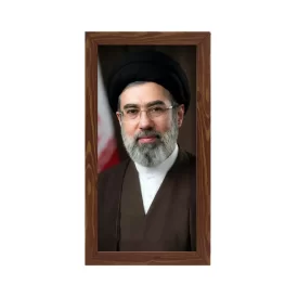 قاب طرح رهبرم آقا مجتبی خامنه ای کد 03 سایز 30*15