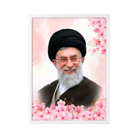 تابلو دکوری طرح رهبر شهید کد H1