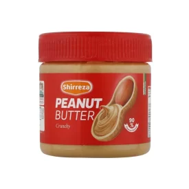 کره بادام زمینی کرانچی شیررضا - 300 گرم