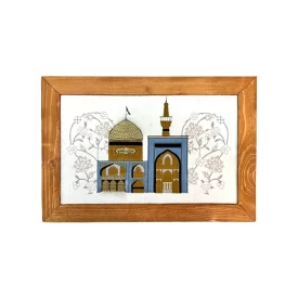 تابلو فرش طرح بارگاه امام رضا (ع)