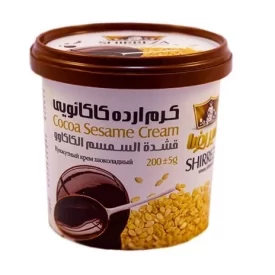 کرم ارده شکلاتی شیررضا - 200 گرم