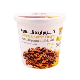 کرم ارده قهوه شیررضا - 400 گرم