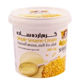 کرم ارده ساده شیررضا - 200 گرم