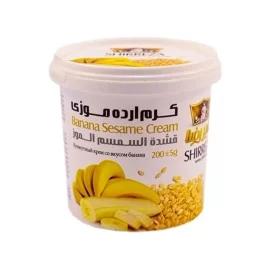 کرم ارده موزی شیررضا - 200گرم