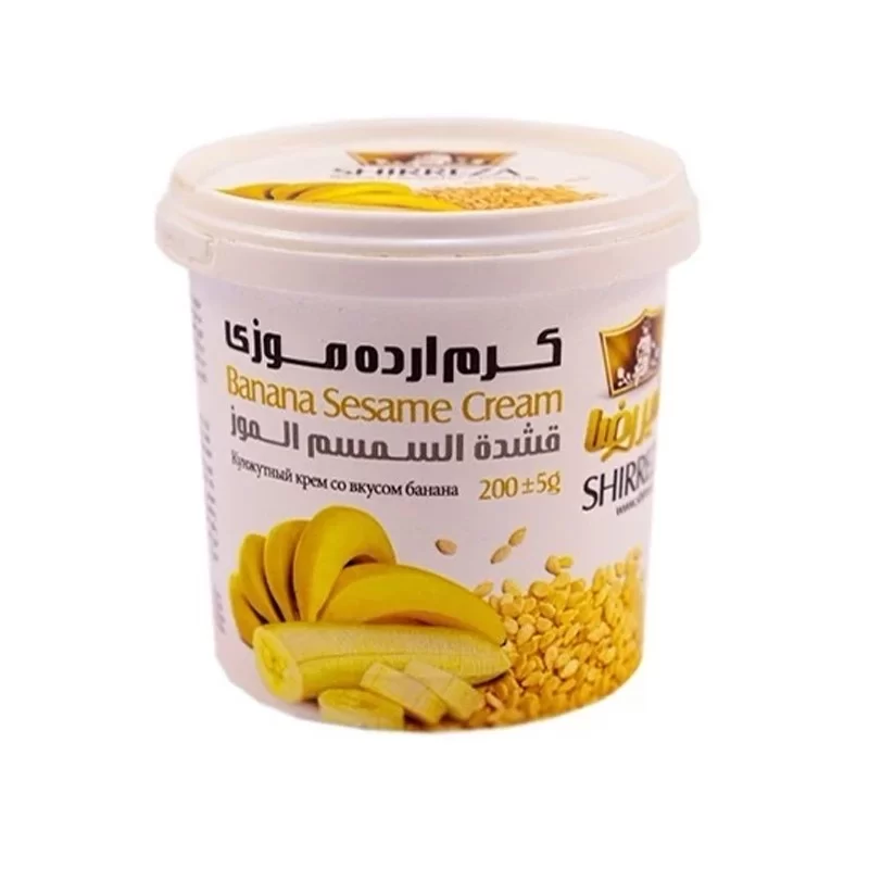 کرم ارده موزی شیررضا - 200گرم