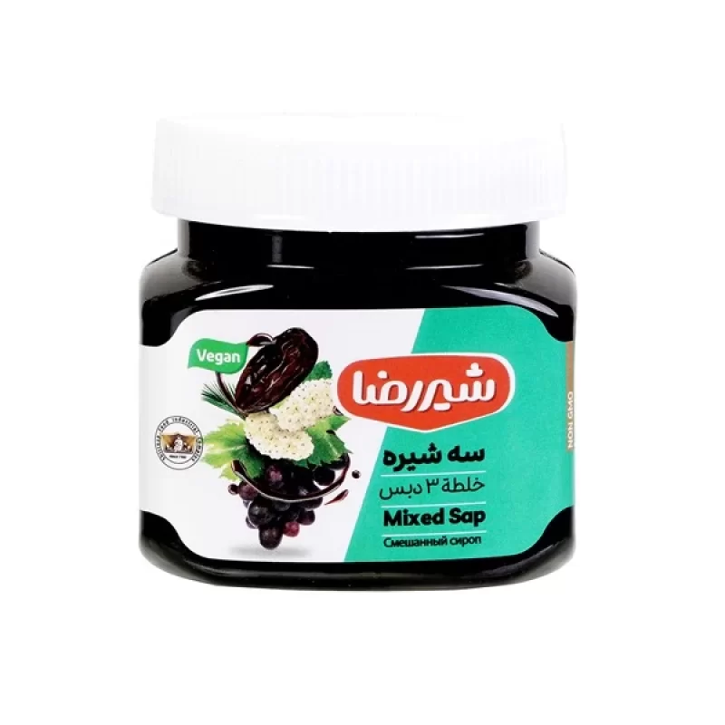 سه شیره شیررضا - 450 گرم