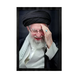 تابلو مخمل طرح رهبر شهید کد 08