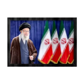 تابلو مخمل طرح رهبر شهید کد 12