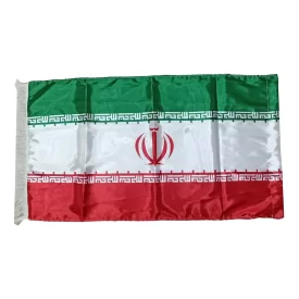 پرچم ساتن ایران 70×120 مدل دو رو
