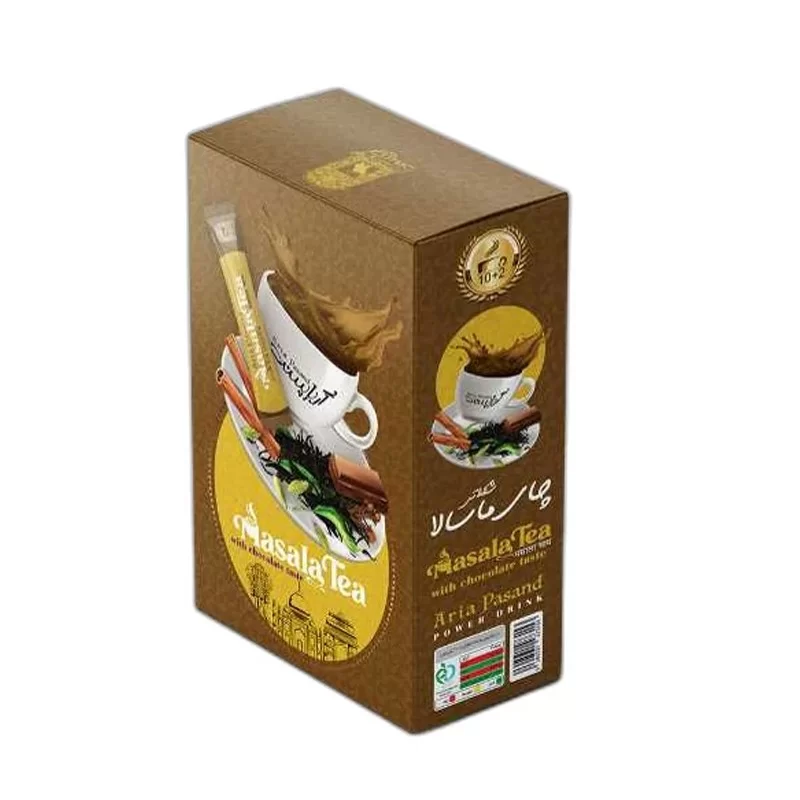چای ماسالا طعم شکلاتی آریا پسند - 14 ساشه