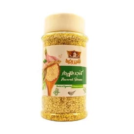 کنجد برشته طعم دار سیر و سبزیجات شیررضا - 200 گرم