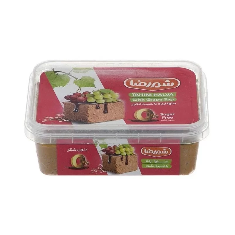 حلوا ارده با شیره انگور شیررضا - 400 گرم