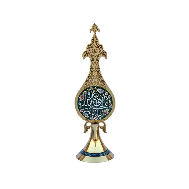 تندیس پایه فیروزه طرح یا اباعبدالله الحسین(ع)