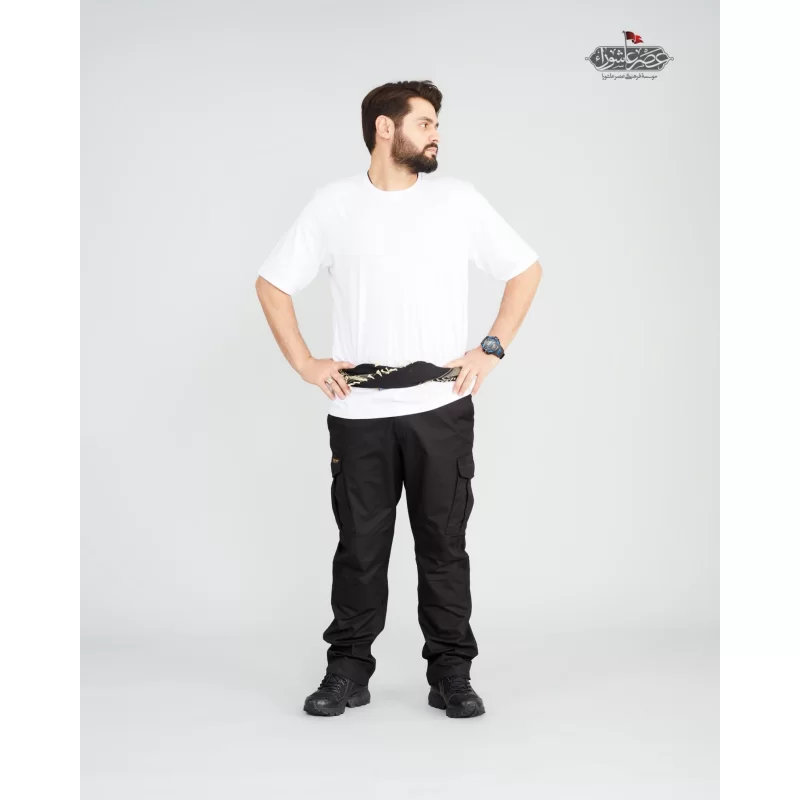 شلوار تاکتیکال مدل S313 رنگ مشکی کد SN11007