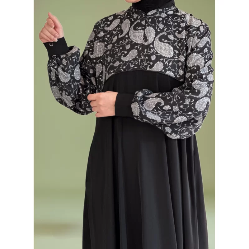 مانتو عبایی کد 0058