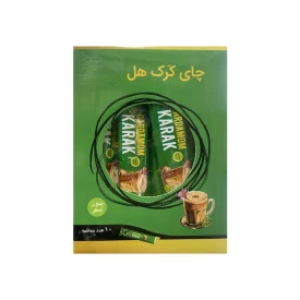 چای کرک رژیمی و بدون شکر با طعم هل - بسته 10 عددی