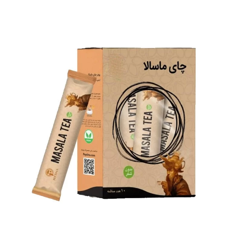چای ماسالا رژیمی و بدون شکر - بسته 10 عددی