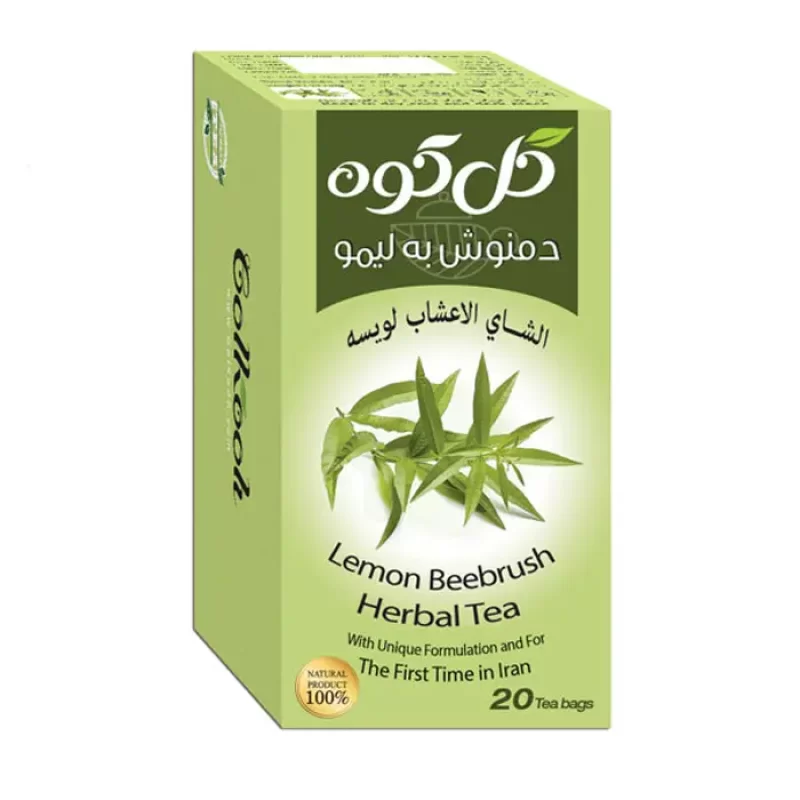 دمنوش کیسه ای گل کوه مدل به لیمو - بسته 20 عددی