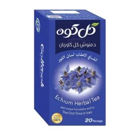 دمنوش کیسه ای گل کوه مدل گل گاو زبان - بسته 20 عددی