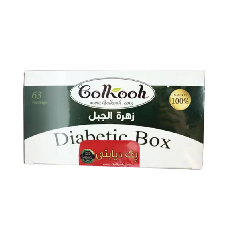 دمنوش گل کوه پک دیابتی - بسته 63 عددی