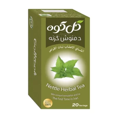 دمنوش کیسه ای گل کوه مدل گزنه - بسته 20 عددی