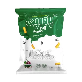  پفک طبیعی پیاز جعفری با سویق غلات و حبوبات - 50 گرم