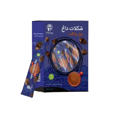 شکلات داغ رژیمی و بدون شکر - بسته 10 عددی