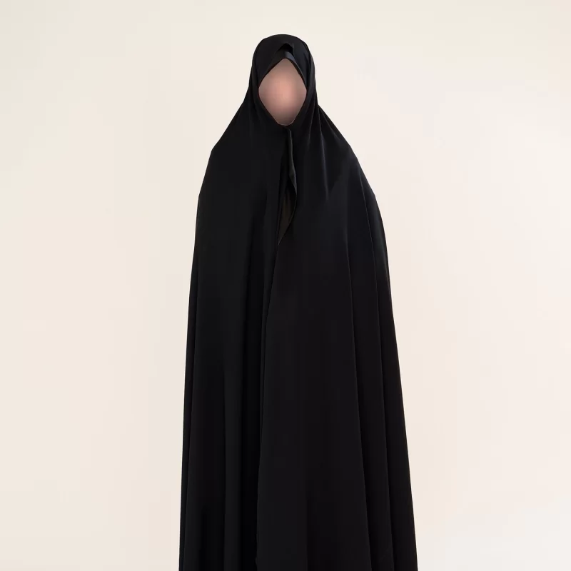 چادر مشکی سنتی ایرانی ساده قجری کره کد CH322046