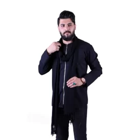شال مشکی تمام نخ 2 و 3 متری