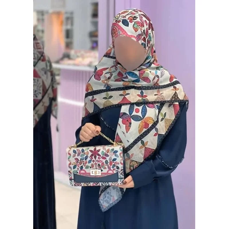 ست کیف و روسری گلنار کد B2