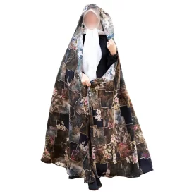  چادر مدل رنگی سنتي طرح باغ رضوان 3 كد CH315079