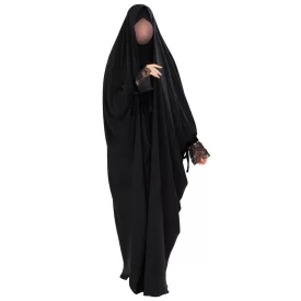  چادر عربی مدل ندا کره طرح ژاله کد CH422055