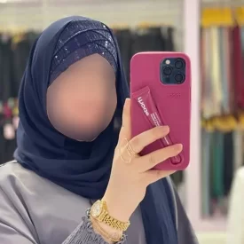 هدشال پر پیله سورمه ای