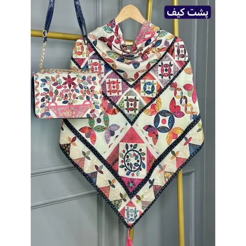 ست کیف و روسری گلنار کد B2