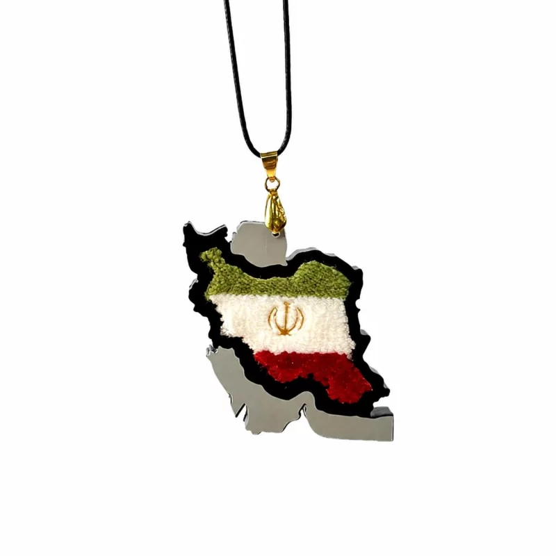 آویز خودرو طرح نقشه ایران