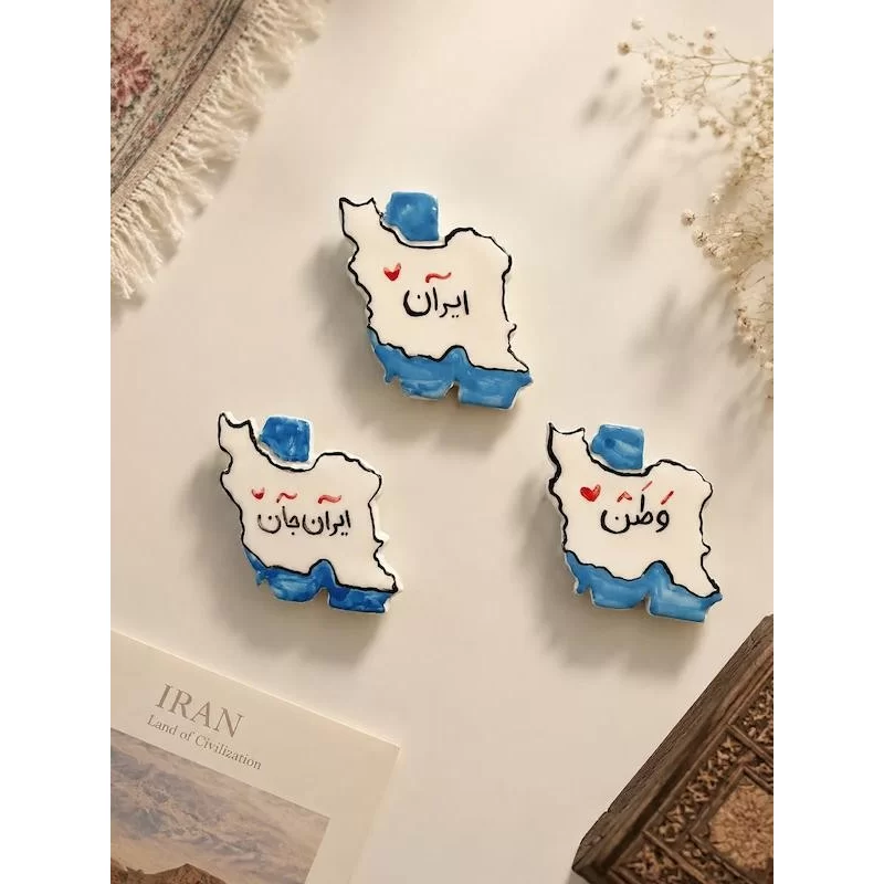 مگنت سرامیکی مدل ایران من _ بسته 3 عددی