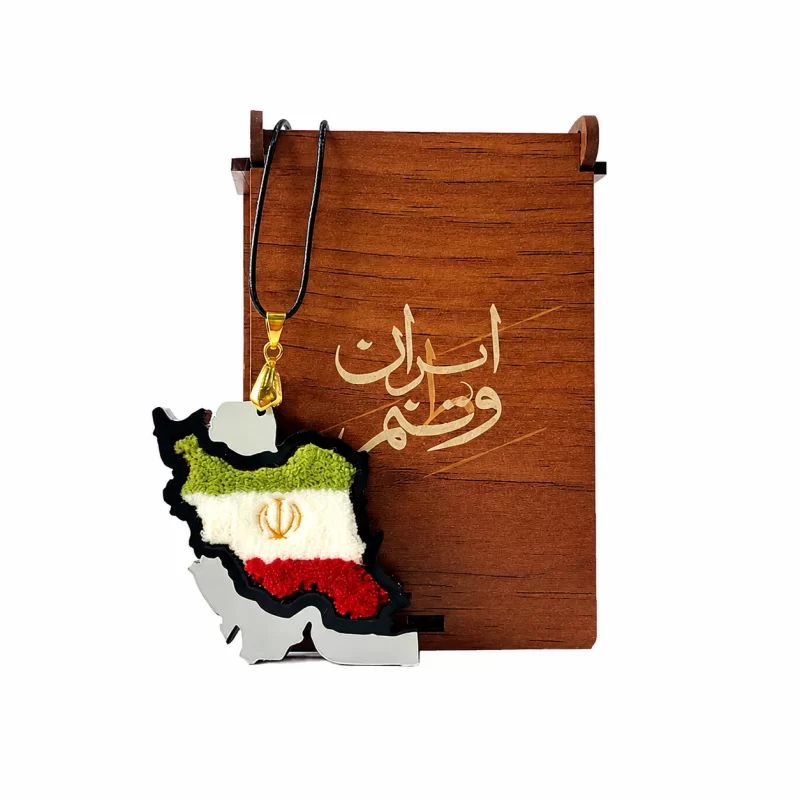 آویز خودرو طرح نقشه ایران