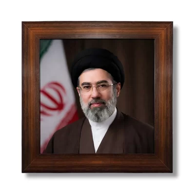 قاب عکس پارچه ای طرح رهبر کد 02