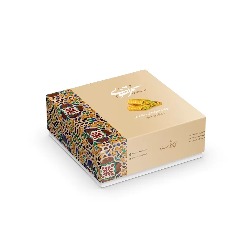 رولت سوهان مغزدار مرتضوی - 400 گرم