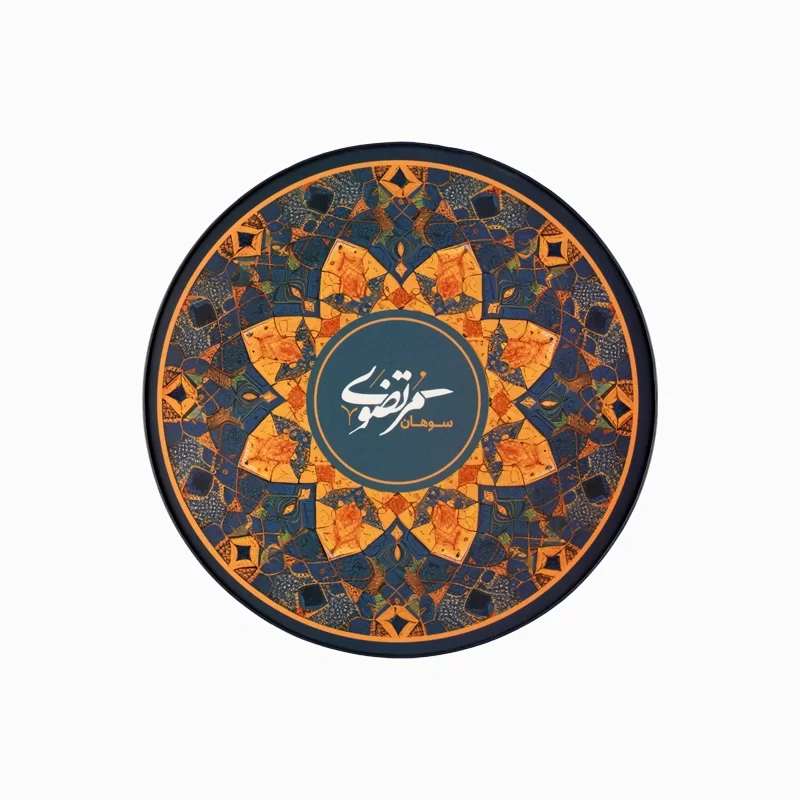 سوهان تخت آجیلی مرتضوی مدل شاه عباسی - 450 گرم