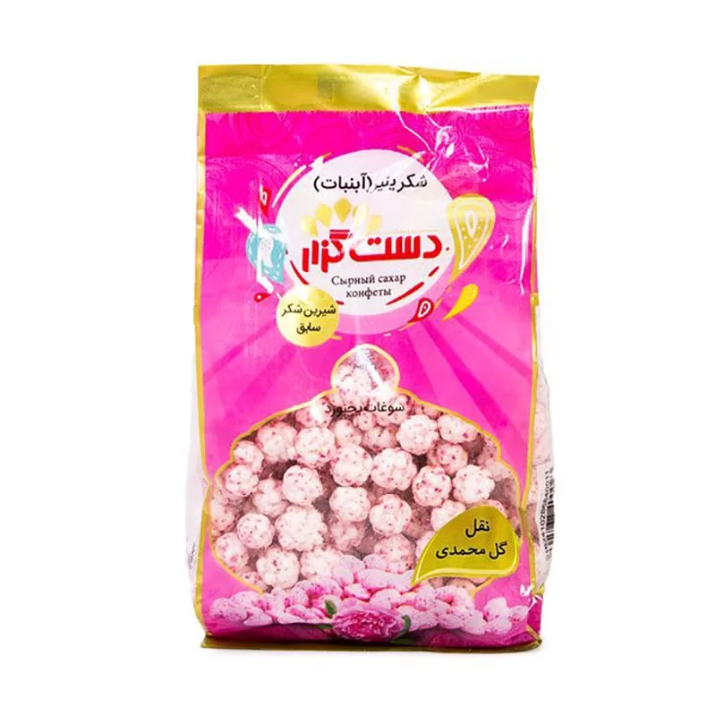 شکر پنیر گل محمدی دست گزار بجنورد - 400 گرم
