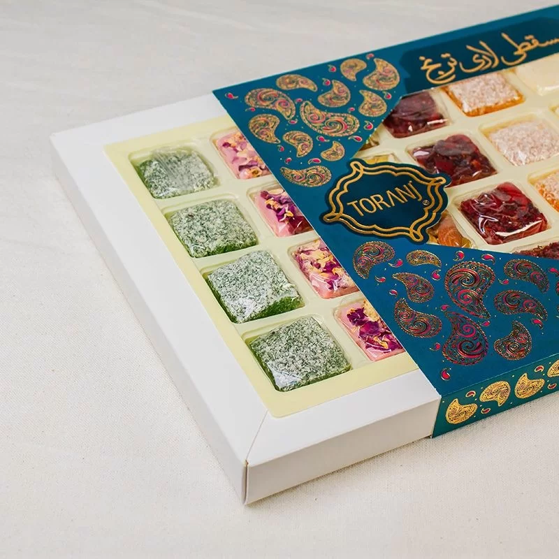 مسقطی کادویی طرح ترنج ترکیبی ترنج لارستان - 430 گرم
