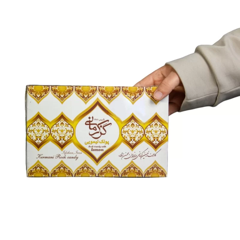پولکی لیمویی گز کرمانی – 450 گرم