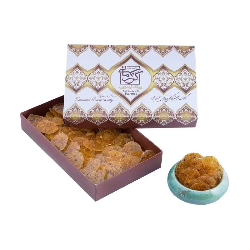 پولکی لیمویی گز کرمانی – 450 گرم